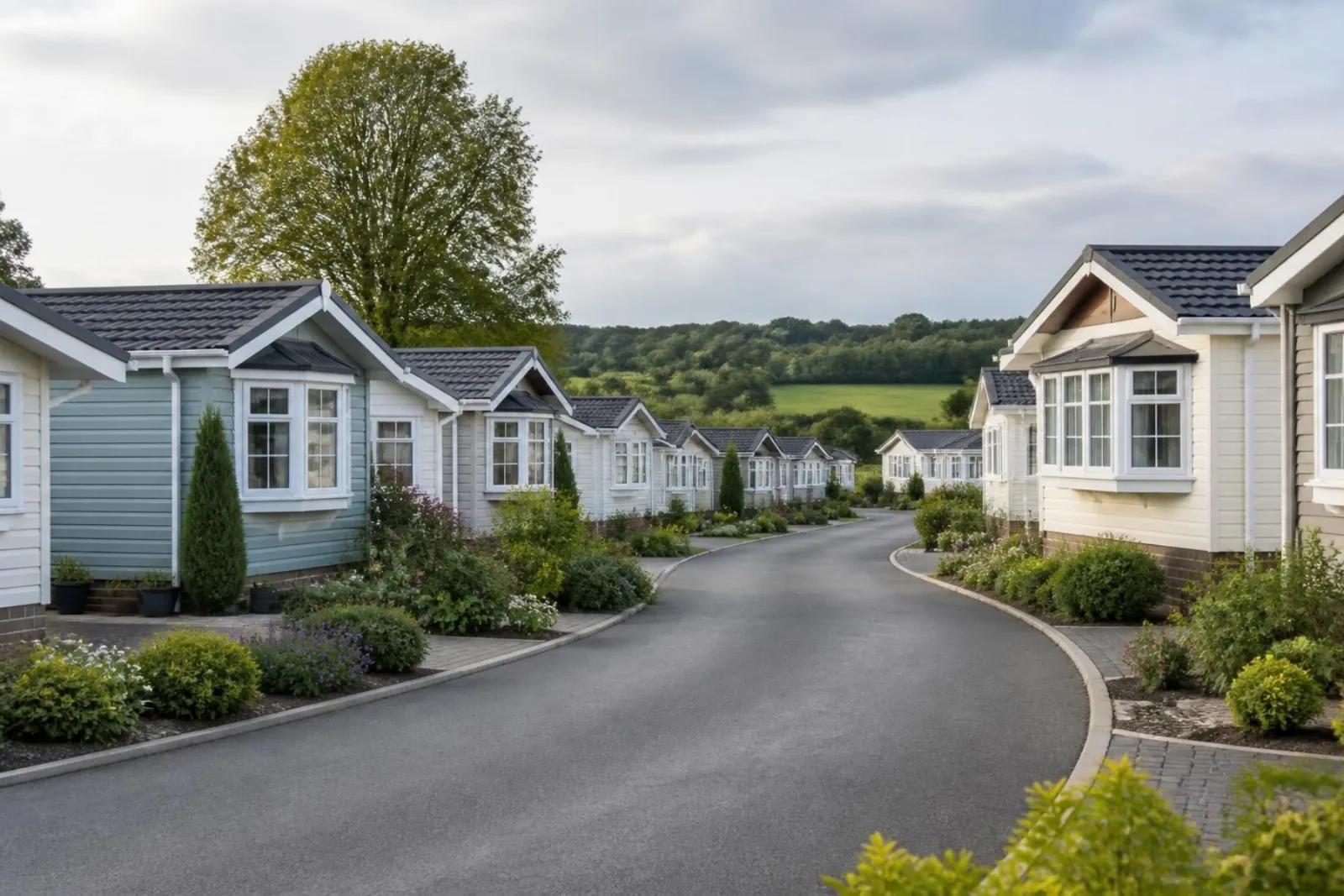 Parks with residential